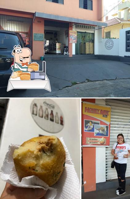 Pão-com-alho em Honey Mel - Coxinha Rua Brasil