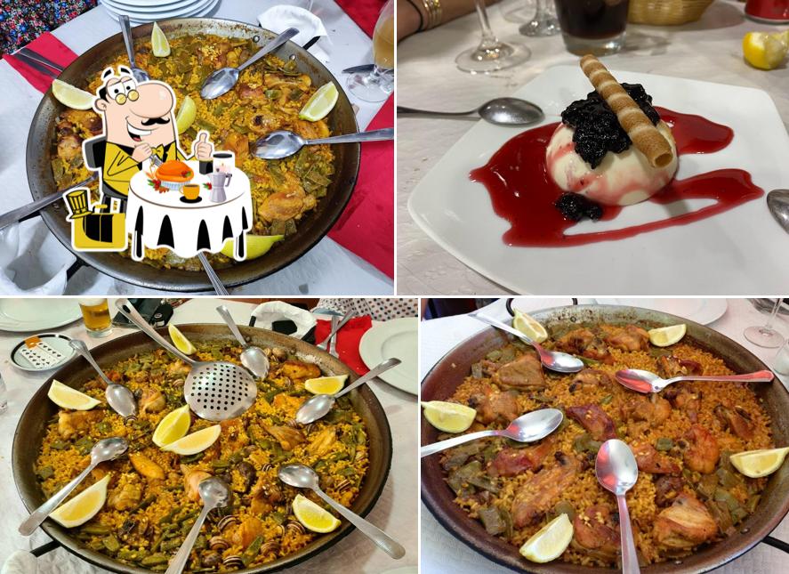 Еда в "Restaurant Casa El Famós"