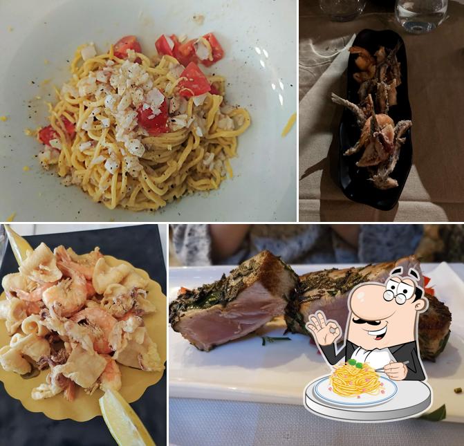 Spaghetti alla carbonara al La Luna nel Pozzo