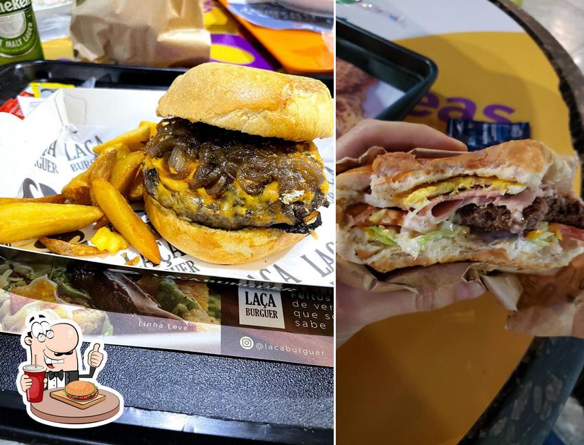 Os hambúrgueres do Laça Burguer - Hamburgueria - Aeroporto irão satisfazer diferentes gostos