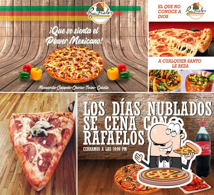 Prueba una pizza en Rafaelo's Pizzeria