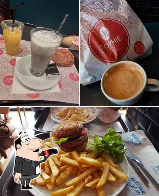 La boire et burger du restaurant