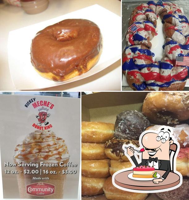 Rickey Meche's Donut King sirve gran variedad de postres