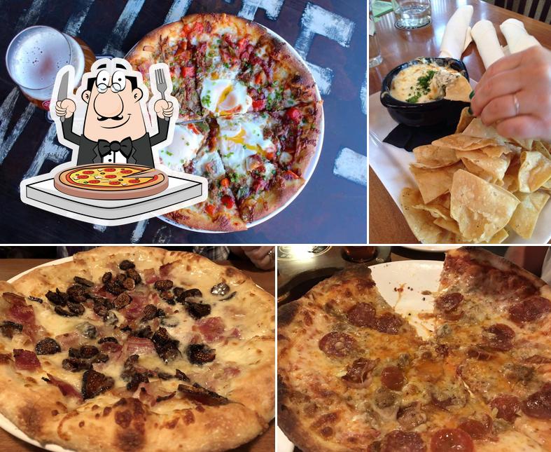 Order pizza at Deschutes Brewery Bend Public House