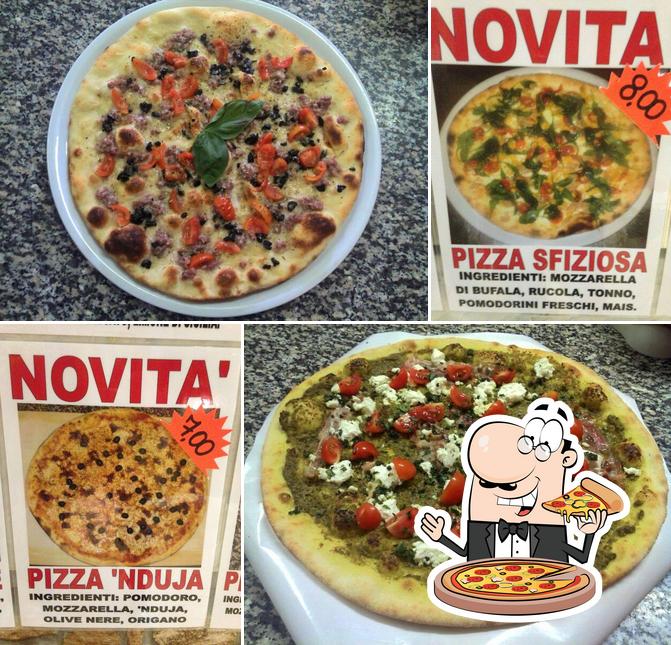 Ordina tra le molte varianti di pizza