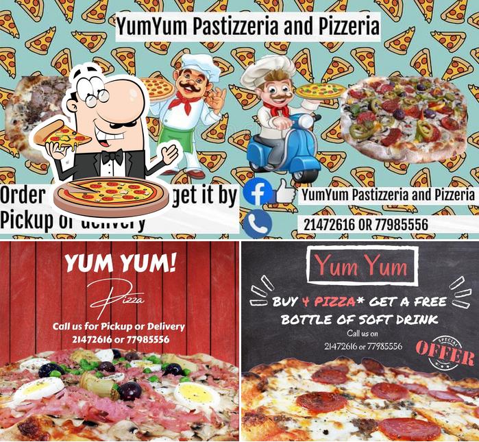 Commandez des pizzas à Yum Yum Pizza