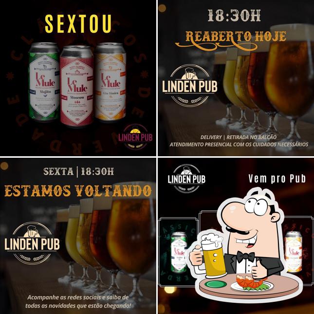 Peça uma tulipa de cerveja leve ou escura