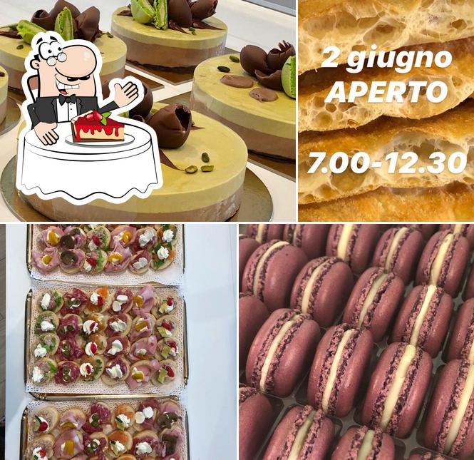 Manfrin - Panificio Pasticceria Caffetteria serve un'ampia varietà di dessert