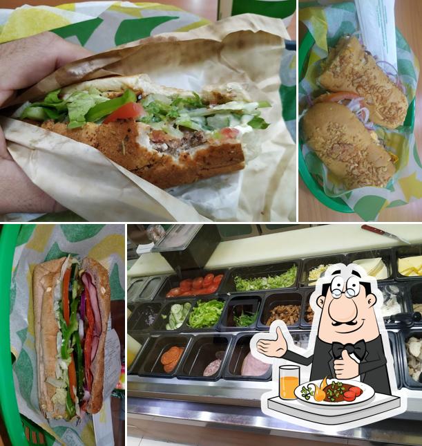 Comida em Subway