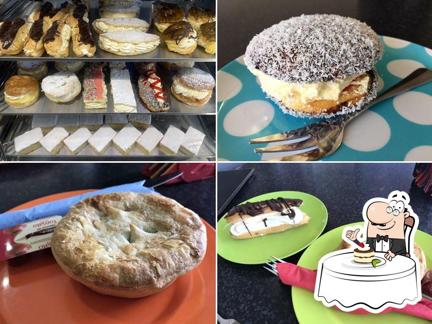 Kyabram Bakery provides a variety of sweet dishes