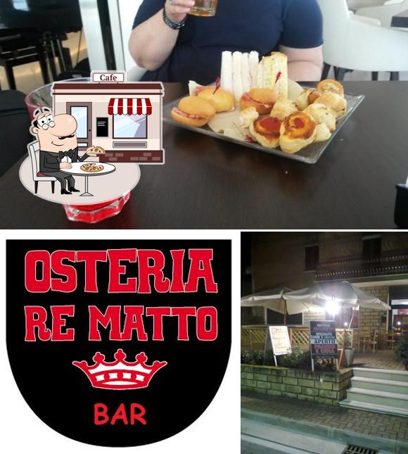 Gli esterni di Osteria Re Matto