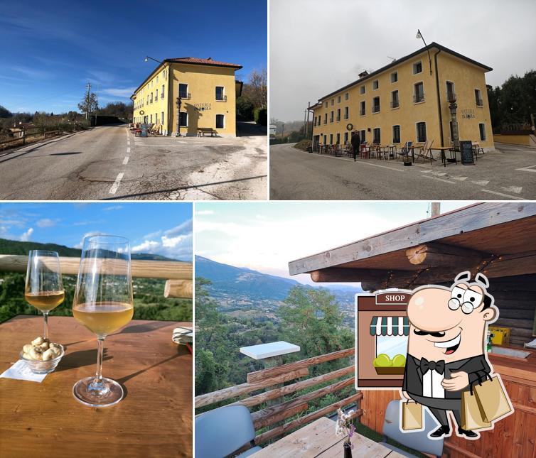 Gli esterni di Osteria in Bolla