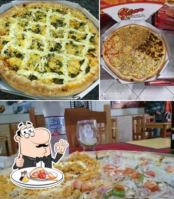 No Star Pizzas, você pode pedir pizza