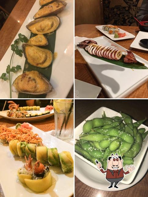 Блюда в "Tsunami Sushi & Hibachi Grill"
