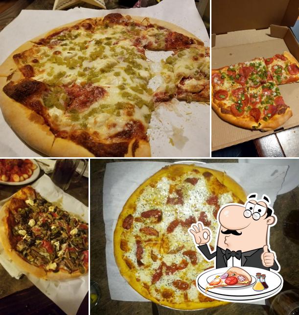 Get pizza at Santeramo's Pizza House & Italian Food