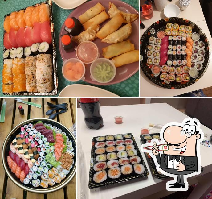 Les sushi sont disponibles à I Love Sushi Groningen