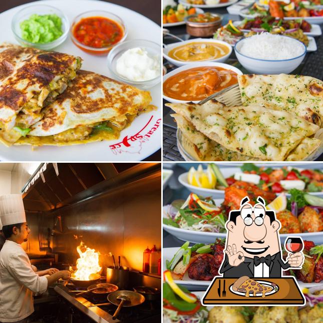 Elige una pizza en Great Spice Indian Restaurant