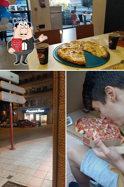 Здесь можно посмотреть фотографию пиццерии "Domino's Pizza"