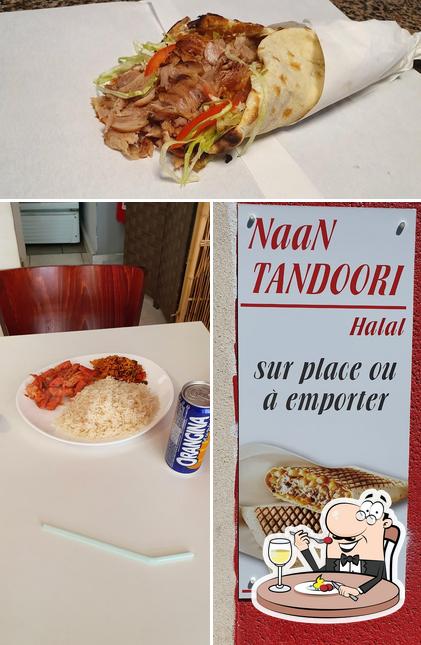 Nourriture à Royal Naan Kebab