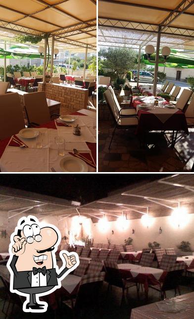 Gli interni di Restaurant Croatia, Duće Dugi Rat