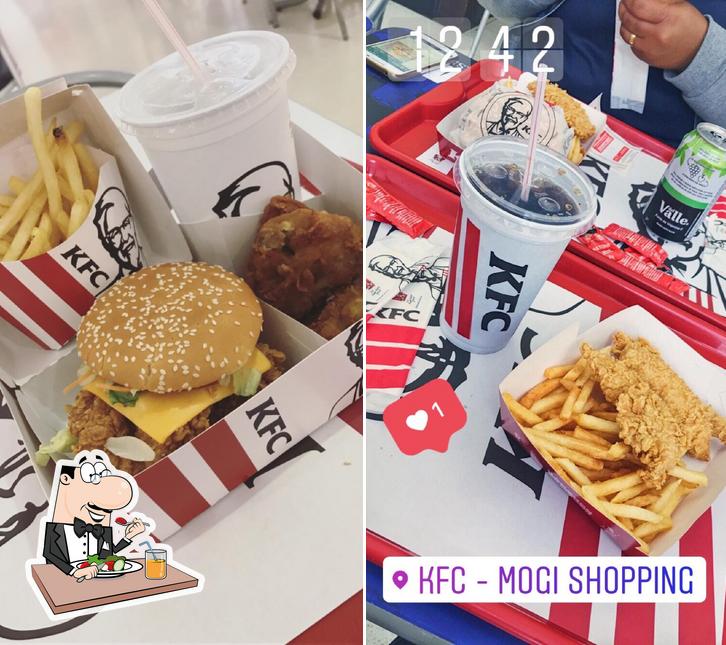 Comida em KFC - Mogi Shopping