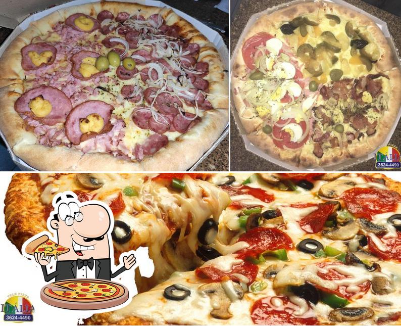Consiga pizza no Tele Pizza Itália