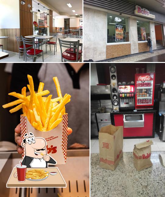 Experimente fritas no Bob's Burger - Rua Barata Ribeiro