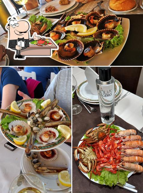 Закажите блюда с морепродуктами в "Restaurante Lemos"
