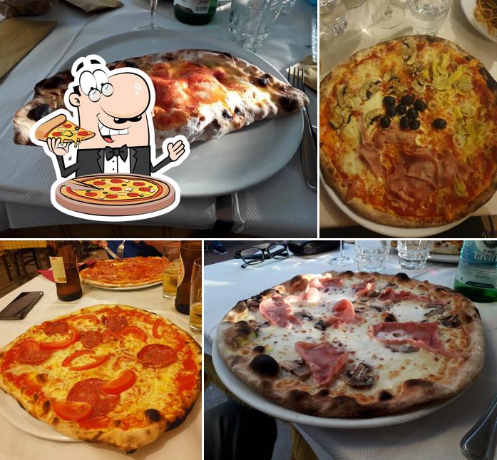 Essayez des pizzas à Ristorante Osteria Del Molino