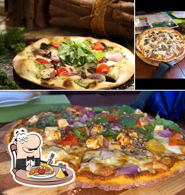 Try out various types of pizza