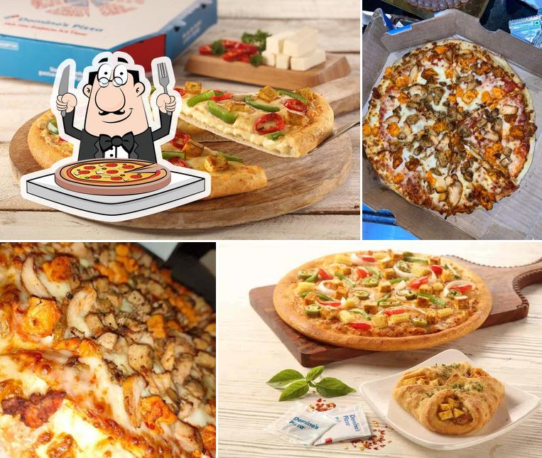 Get pizza at Domino's Pizza