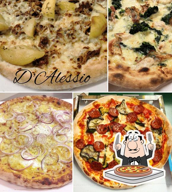 Prenditi una pizza a Pizzeria per asporto D'Alessio PESEGGIA