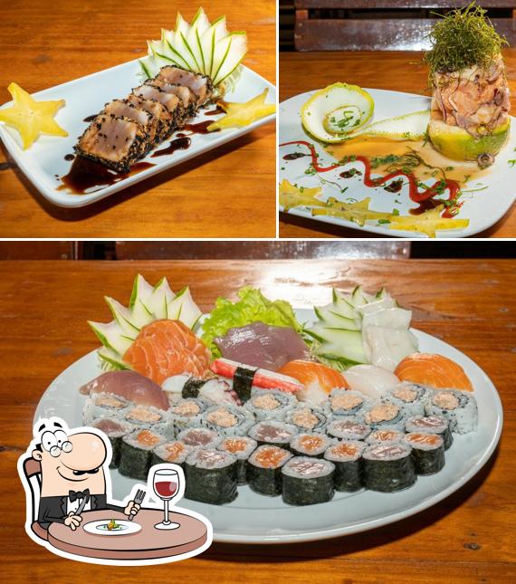 Comida em Kamigami Sushi Bar