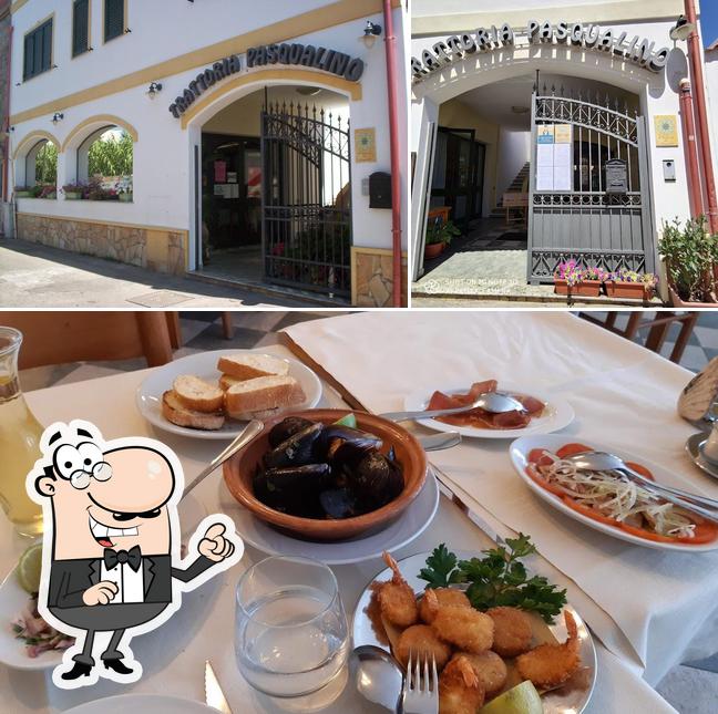 Ristorante Da Pasqualino si caratterizza per la esterno e cibo