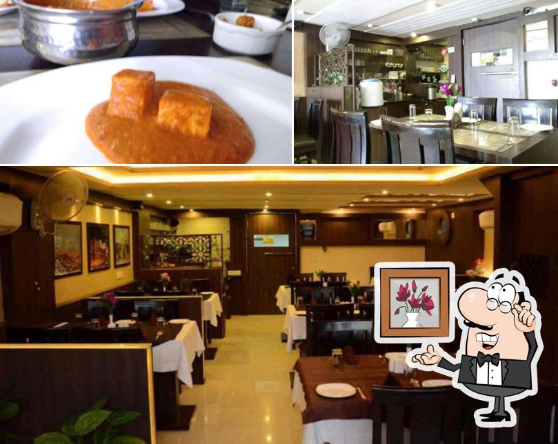 Among different things one can find interior and food at Jaipur Pride Restaurant