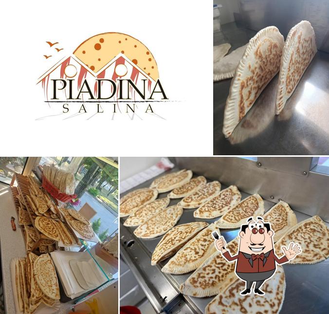 Nourriture à Piadina salina