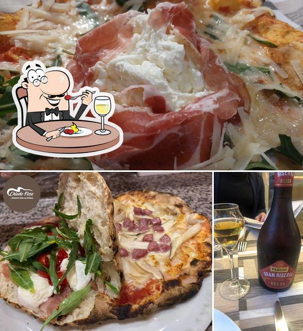 La cibo e birra del ristorante