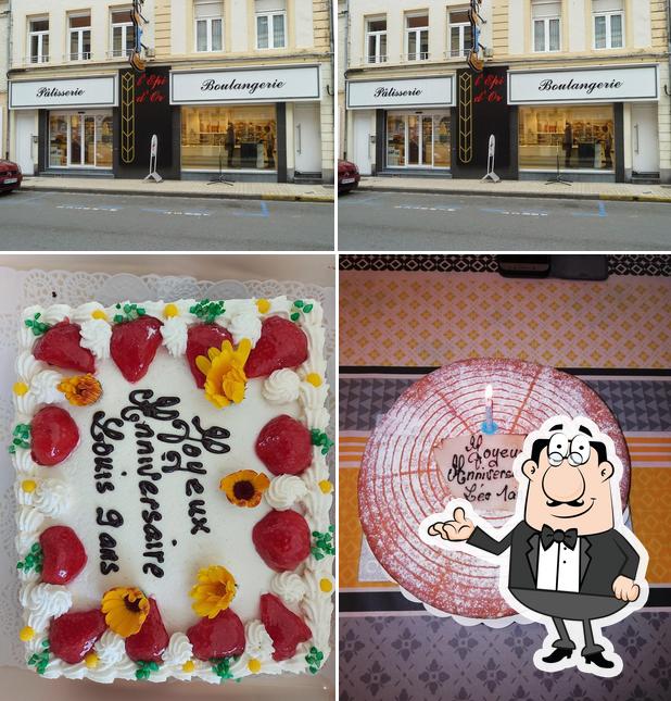 Jetez un coup d’oeil à la photo représentant la intérieur et nourriture concernant Boulangerie Epi d'Or