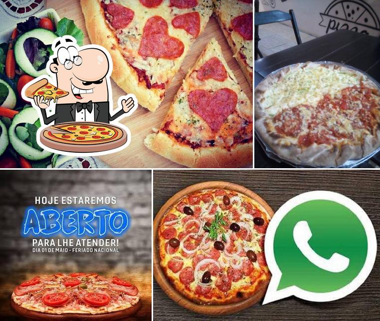 Experimente diferentes variedades de pizza