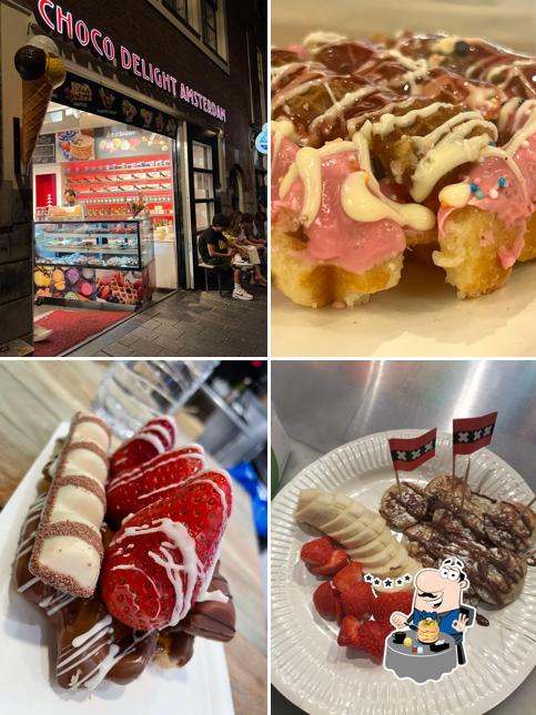 Ice cream at CHOCO DELIGHT - Crepes & Waffles - Freshly Baked