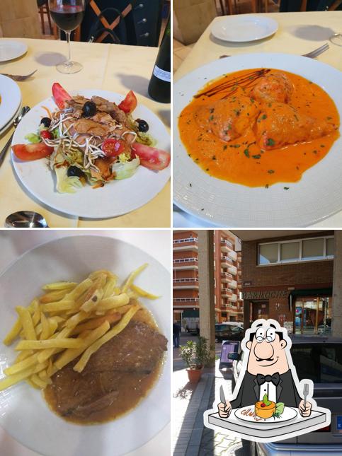 Еда в "Bariloche"