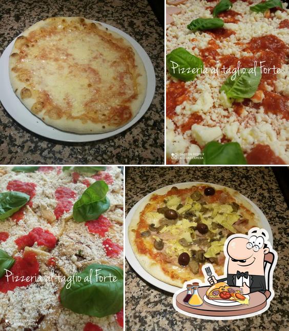 Prenez différents types de pizzas