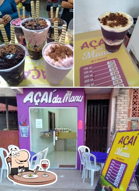 Las fotografías de comida y interior en Açaí da Manu e Pedrão burguer