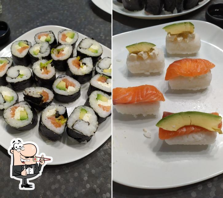 Essayez de nombreuses options de sushi