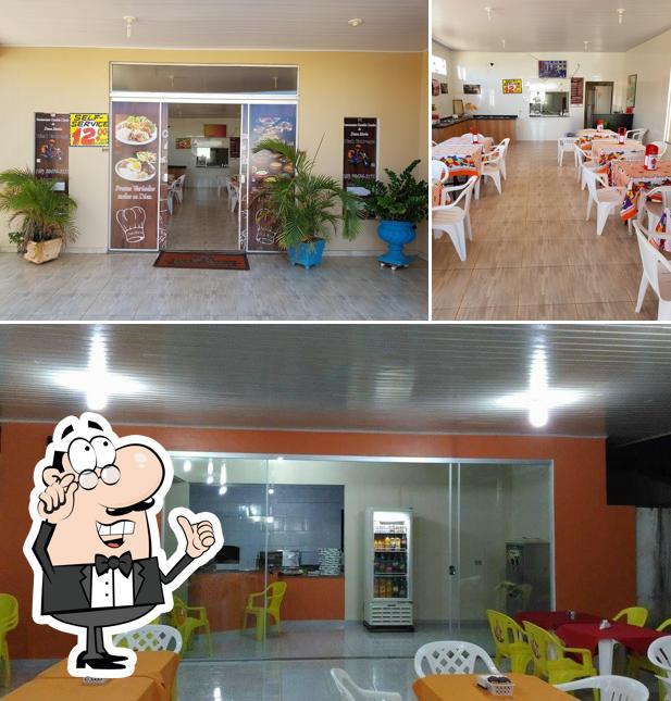 O interior do Pizzaria Martins