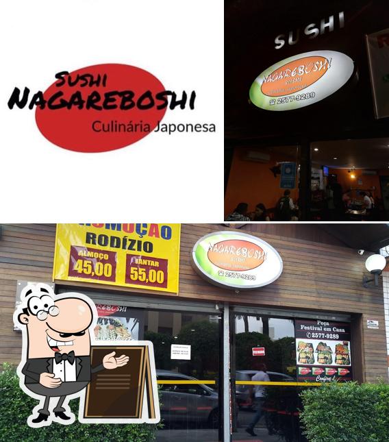 O exterior do Sushi Nagareboshi