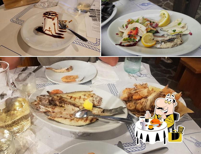 Platti al Ristorante La Pantofla Circolo Pescatori