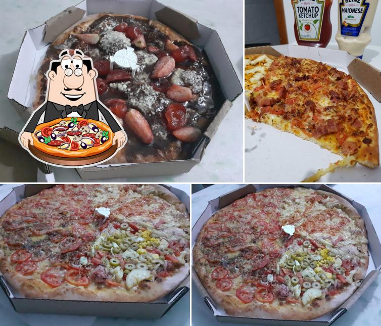 Experimente diferentes estilos de pizza