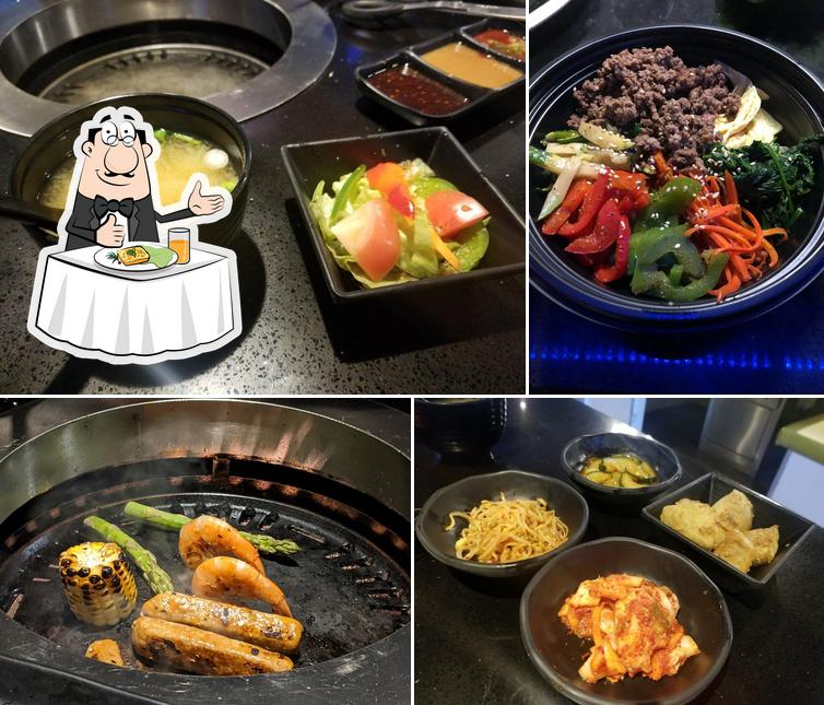 Platos en Kor-B-Q Korean Grill