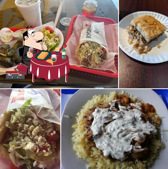 Little Athens Gyro te ofrece distintos dulces